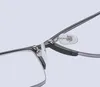 Lunettes de soleil hommes simples affaires Anti Blu Ray Fatigue ultraléger alliage demi-jante cadre lunettes de lecture 0 1 1.5 2 2.5 3 3.5