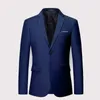 Mens Stylish Colorful Slim Fit Casual Blazer Jacket Green Purple Black Yellow Wedding Prom Formal Suit Coats For Men 240304