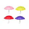 Parapluies 4 pcs jouet mini parapluie enfant jouets pour enfants accessoires de maison de poupée en plastique petite dentelle