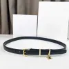 Designer Bling Belt Neutral Gold and Silver Buckle Belt Leather Belt Favorite Cintura Atrium Heoe Western Elegant Charm Buckle Width 2.5cm 1.8cm