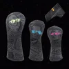Rich man Golf Woods Headcovers Covers For Driver Fairway Putter Clubs Set Heads PU Leather Unisex Simple design High quality 240312