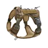 Pet Tactical Chest Back Towing German Animal Husbandry Metal Chain Large and Medium Dog Rope Explosion Proof Strap