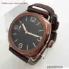 Panerai Orologi automatici Orologio svizzero con movimento 17 Gioielli Movimento manuale Lancetta luminosa 50 m Impermeabile WN-MZFQ