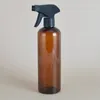 1 pçs 300ml/500ml spray garrafas sub-engarrafamento plástico multicolorido recarregável garrafa vazio recipiente flip-top dispensação ferramenta de maquiagem