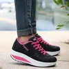 Scarpe da passeggio 1 paio di sneakers di lunga durata con zeppa primavera autunno donna ispessimento corsa