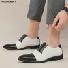 Обувь Brogue Men Shoes кожа от италии для вечеринок для Man 2023 Классическая оксфордская мужская обувь формальная Chaussure Homme Classique Zapatos