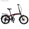 Biciclette da viaggio WOLFACE 2022 20 pollici Dolphin pieghevole Bicyc Doub freno a disco leggero in acciaio al carbonio Bicyc ammortizzante pendolare Vehic L240319