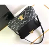 Designer Underarm Bag 24SS Simple Beautiful Medium Two Tone Logo Printed Handbag Luxury Women All Steel Metal Lock Buckle 115533