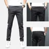 Pantalon de Sport pour hommes, poche zippée, ample, entraînement, taille élastique, Jogging, survêtement, couleur unie, respirant, été