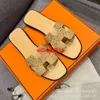 Läder sandaler oran kvinnors tofflor hb heta säljer himmel stjärnvatten diamant tofflor för kvinnor 2024 hög upplagan precision förpackning godisfärg har logotyp jtp1