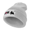 Береты - вязаная шапка с оригинальным логотипом, уличная одежда в стиле аниме, шляпы в стиле вестерн, прямые мужские и женские