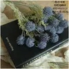 Decorative Flowers Wreaths Bayberry-Like Flower Ball Branch Simation Fake Plants Garden Living Room Decoration Floor Display Plast Dhhsf