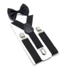 34 Färg Kids hängslen Bow With Tie Set Party Favor Pojkesflickor Hängslar Elastiska Y-Suspenders med Bow Tie Fashion Belt eller Children Baby Z 3.20