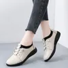 Sıradan Ayakkabı Moda Kadınlar Oxford Bayanlar Lüks Tasarımcı Flats Deri Spor Demirleri Hafif Kadınlar Düz Mokasenler Zapatos Mujer