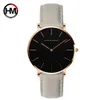 Wristwatches Drop Japan Quartz Simple Women Fashion Watch White Leather Strap Ladies Wrist Watches Brand Waterproof Wristwat Dhgarden Dhxqv