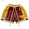 Herrshorts High Strt Retro New Drawstring Basketball Shorts Mens Summer Outdoor Runness men KN Sports Quarter Pants Y240320