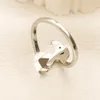 18k Gold Plated Luxury Designer Ring for Women Elegant Ring Double Letter Designers Rings Letter Diamond Ring Wedding Party Gift Jeweller High Quality
