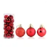 Feestdecoratie 12/24 stks Kerstballen Decoraties 3 cm/4 cm Boom Ornamenten Bal Hangers Kerst Ophangingen Navidad Jaar Home Decor