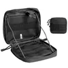 Bolsas de almacenamiento 600D Oxford Tela Tienda Lámpara Accesorios Organizador Cinturón elástico ajustable Bolsa de camping táctica para Goalzero / M3 / ML4 / ZN