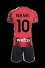 Weihnachtsgeschenk 2324 Jungen Mädchen Ronaldo Milan Edition Rugby -Fußball -Hemd Männer und Kinder Home Away Games Jerseys Kits Uniformen 240319