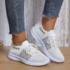 Casual Shoes Women Sneakers 2024 Spring Designer Fashion Bieganie do ultralekkiej siatki oddychającej sukienki Tenis de Mujer