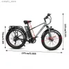 Bicicletas Ride-Ons Ectric Bicyc KS26 Motor 800W Velocidade Máxima 45 km/h Bateria 20Ah 26x4.0 Polegadas Gordura CST Opaco Mountain Bike IP65 L240319