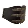 Riemen Vrouwen Verstelbare Taille Riem Vintage Brede Corset Middeleeuwse Stijl Volwassen Decoratieve Jas Met Gesp Drop