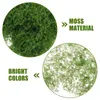Dekoracyjny wystrój Symulowany mchu trawa faux fałszywy dla rzemiosła zielony dekorator fałszywy sztuczny projekt majsterkowania