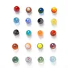 20PCSSet 16MM Glass Ball Cream Console Game Pinball Small Marbles Pat Toys Parent Child Beads Bouncing 240301