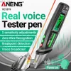 Stroommeters Digitale multimeter Slimme pen met LCD-scherm Elektrische draaddetector Automatische uitschakeling voor stroomtest voor circuitonderhoud 240320