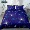 Conjuntos de cama Dandelion Duvet Cover Set King Size Fresco e Natural Estilo Twin Botânico Impresso Quilt para Crianças Adolescentes Adultos