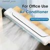 Electric Fans Portable bed fan air conditioner 5000mAh USB charging electric fan hanging screen fan suitable for home office computer monitoring deskY240320