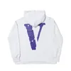 VLONE Hoodie New Cotton Lycra Fabric Men's And Women's Reflective luminous Long Sleeved Casual Classic Fashion Trend Men's Hoodie US SIZE S-XL 6002