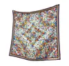 2024 Nouveau classique Designer Imprimer Châle en soie florale Foulards en sergé Pashmina Carrés de luxe Mode Long Sac à poignée Foulards Bandeau Épaule Fourre-tout 90cm