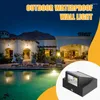 Wall Lamp 3W Modern Minimalist Creative Outdoor Waterproof LED Garden Light Door Balcony Warm