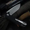 GRAGI G17 Zakmes D2 Blade Outdoor Avontuur Bergbeklimmen Kamperen Zelfverdediging Jagen Slachten Messen G10 Handvat Zakmes Survival Gereedschap EDC