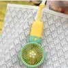 Electric Fans Mini wind power handheld fan convenient and super quiet high-quality portable student office cute small cooling fanY240326