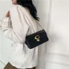 Bolsa feminina elegante de alta qualidade 2024, nova textura, bolsa crossbody, corrente elegante, bolsa de ombro único, 78% de desconto no atacado da loja