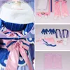 Cosplay Anime Costumes 2023 Snow Miku Rola Plaga Perg Lolita Cute Dress Hat Posterwear Anime Miku Christmas Winter Set Set Mikusc24320