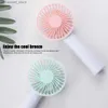 Electric Fans Pocket Mini Handheld Fan 1200mAh USB Charging Desktop Office Silent Charging Portable Outdoor Fany240320