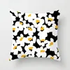 Pillow Yellow Green Hipster Little Daisy Cover Simple Nordic Geometry Pillowcase Sofa Chairs Throw Pillows Modern Fashion Decor