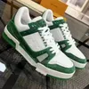 designer mens sneaker trainer casual shoes low calfskin leather abloh white green red sky blue overlays platform outdoor womens sport sneaker