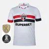 24/25 Sao Paulo Fußballtrikots 2024 Zuhause PABLO DANLVES LUCIANO Hemd LUAN IGOR GOMES BRENNER Auswärtsfußballuniform