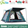 Shelters 46 Person Outdoor Automatic Quick Open Tent Raiy Waterproof Camping Tent Family Outdoor Instant Setup Tent with Carring Bag