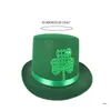 Berets Green Hat Stpatrick Festival Irish National Day Celebration Headwear