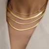 Gold Silver Chain Designer halsband designer smycken rep kubansk kedja för man kubansk länk kedja män rostfritt stål kvinnor halsband för män klassisk stil engagemang4