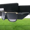 Nouveaux lunettes de soleil pour hommes Femmes Luxury Sun Glasses P Frame carrée plaquée Marque rétro Polarisée Ligne de mode hautement qualité EY7630312