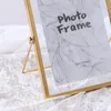 Frames Floating Glass Freestanding Metal Po Picture Frame Display