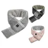 Bandanas USB Charging Warm Heated Scarf Cold-Proof Neck Heating Pad 3 Levels Thermal Wrap Warmer For Climbing Hiking Cycling
