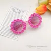 Lunettes de soleil à fleurs pour filles, monture ronde pour enfants, Uv 400, protection solaire pour enfants, princesse adumbral Q5636